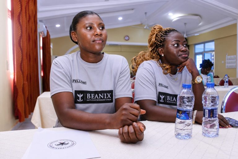 BEANIX Institute of Technology fellows at a workshop in Ho